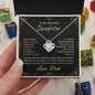 Daughter Necklace | Love Knot | Never Forget That Love You | Dad