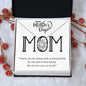 Gift for Mom | Thank You For Being Such A Strong Pillar | Love Knot Necklace