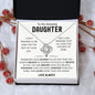 Daughter Necklace | Love Always | Love Knot