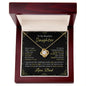 Daughter Necklace | Love Knot | Never Forget That Love You | Dad