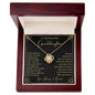 Granddaughter Necklace | Stand Firm In The Faith | Brave | Strong | Smart