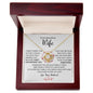 To My Beautiful | Love Knot Necklace | Great Gift For Valentines or Birthday