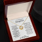 To My Beautiful Daughter| Mom | Love Knot Necklace