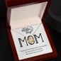 Gift for Mom | Thank You For Being Such A Strong Pillar | Love Knot Necklace