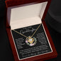 Granddaughter Necklace | Peace In The Midst of The Storm | Love Grandpa