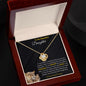 To My Beautiful Daughter | Love Knot Necklace