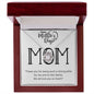 Gift for Mom | Thank You For Being Such A Strong Pillar | Love Knot Necklace