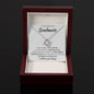 To My Smokin' Hot Soulmate | Love Knot Necklace