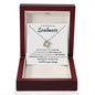 To My Smokin' Hot Soulmate | Love Knot Necklace