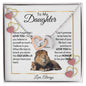 Happy Valentine's Day | This Old Lion Love You Daughter| Interlocking Hearts