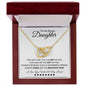 Bonus Daughter Necklace | Interlocking Hearts