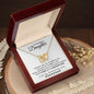 Bonus Daughter Necklace | Interlocking Hearts