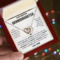Granddaughter Necklace | Love Gram |Interlocking Hearts