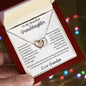 Granddaughter Necklace | Interlocking Hearts | Fearfully and Wonderfully Made | Brave | Strong| Smart | Loved