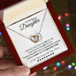 Bonus Daughter Necklace | Interlocking Hearts