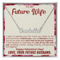 Future Wife | I Cherish You | Personalized Name Necklace