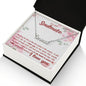 Happy Valentine's Day | My Love For You Will Never Dry Up | Personalized Name Necklace