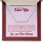 Future Wife | You Are The Missing Piece | Personalized Name Necklace