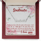 Happy Valentine's Day | My Love For You Will Never Dry Up | Personalized Name Necklace