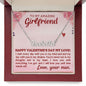 Happy Valentine's Day | To My Amazing Girlfriend | Personalized Name Necklace