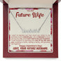 Future Wife | I Cherish You | Personalized Name Necklace