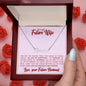Future Wife | You Are The Missing Piece | Personalized Name Necklace