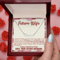 Future Wife | I Cherish You | Personalized Name Necklace