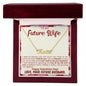 Future Wife | I Cherish You | Personalized Name Necklace