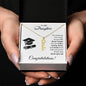 She Believed She Could, So She Did | Graduation | Personalized Vertical Name Necklace