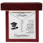 She Believed She Could, So She Did | Graduation | Personalized Vertical Name Necklace