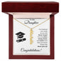 She Believed She Could, So She Did | Graduation | Personalized Vertical Name Necklace