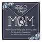 Gift for Mom | Thank You For Being Such A Strong Pillar | Forever Love Necklace
