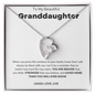 To My Granddaughter | Forever Love Necklace