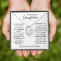 To My Lovely Daughter | Forever Love Necklace