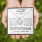 To My Beautiful Daughter | Forever Love Necklace