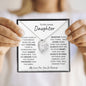 To My Lovely Daughter | Forever Love Necklace