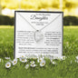 To My Beautiful Daughter | Forever Love Necklace