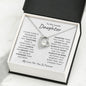 To My Lovely Daughter | Forever Love Necklace
