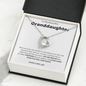 To My Granddaughter | Forever Love Necklace