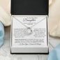 To My Beautiful Daughter | Forever Love Necklace