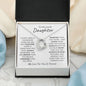 To My Lovely Daughter | Forever Love Necklace