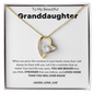 To My Granddaughter | Forever Love Necklace