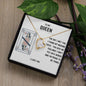 Happy Valentine's Day | My Queen | Forever Love Necklace