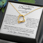 To My Beautiful Daughter | Forever Love Necklace