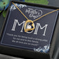 Gift for Mom | Thank You For Being Such A Strong Pillar | Forever Love Necklace