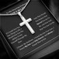 To My Amazing Husband | Soulmate | Stainless Cross Necklace