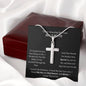 To My Amazing Husband | Soulmate | Stainless Cross Necklace