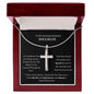 To My Amazing Husband | Soulmate | Stainless Cross Necklace