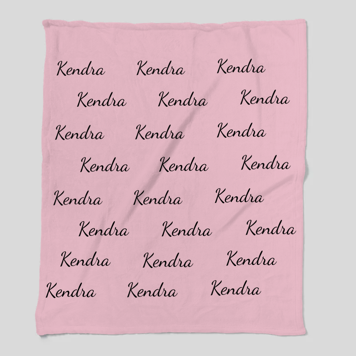 Personalized Blanket for Kids, Baby, Teenagers, Adults, Mom, Dad – 50x60 Sizes and 9 Plus Colors, Custom Name Cozy Plush Fleece Blanket