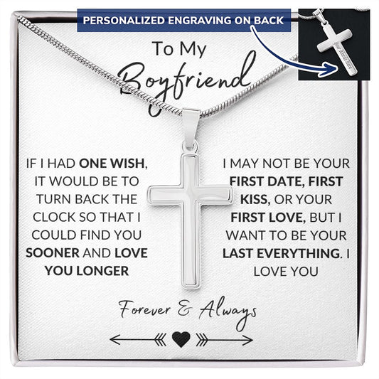 Gifts For Boyfriend | Cross Necklace
